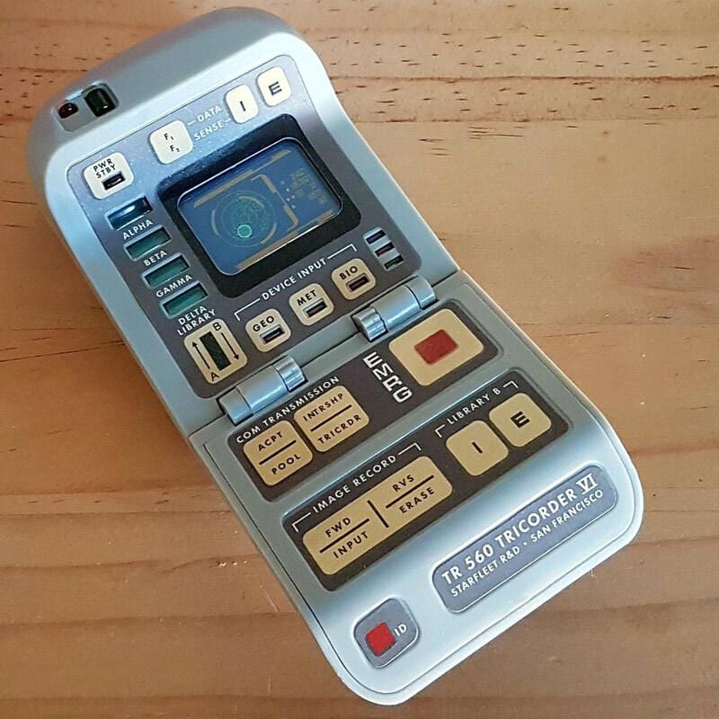 Star Trek Light-and-Sound Tricorder Set by Running Press