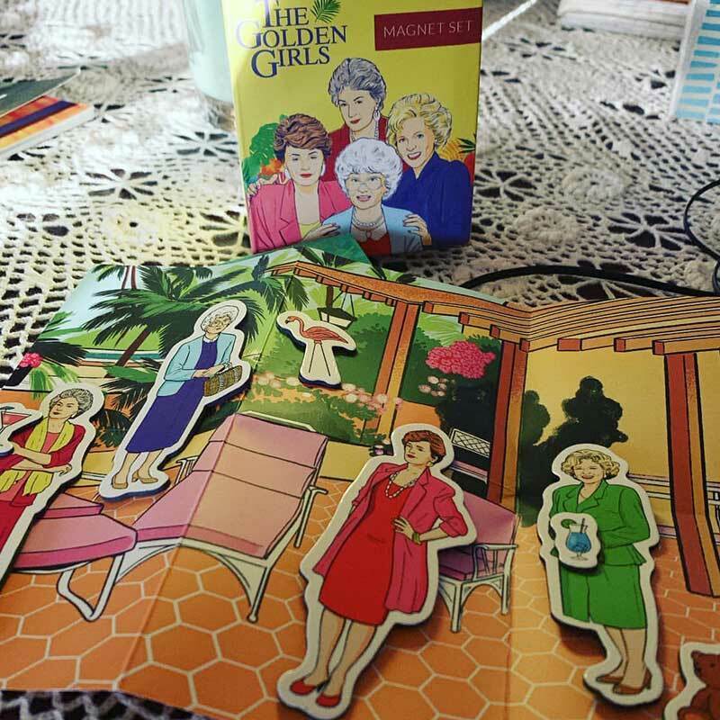 The Golden Girls Magnet Set by Running Press
