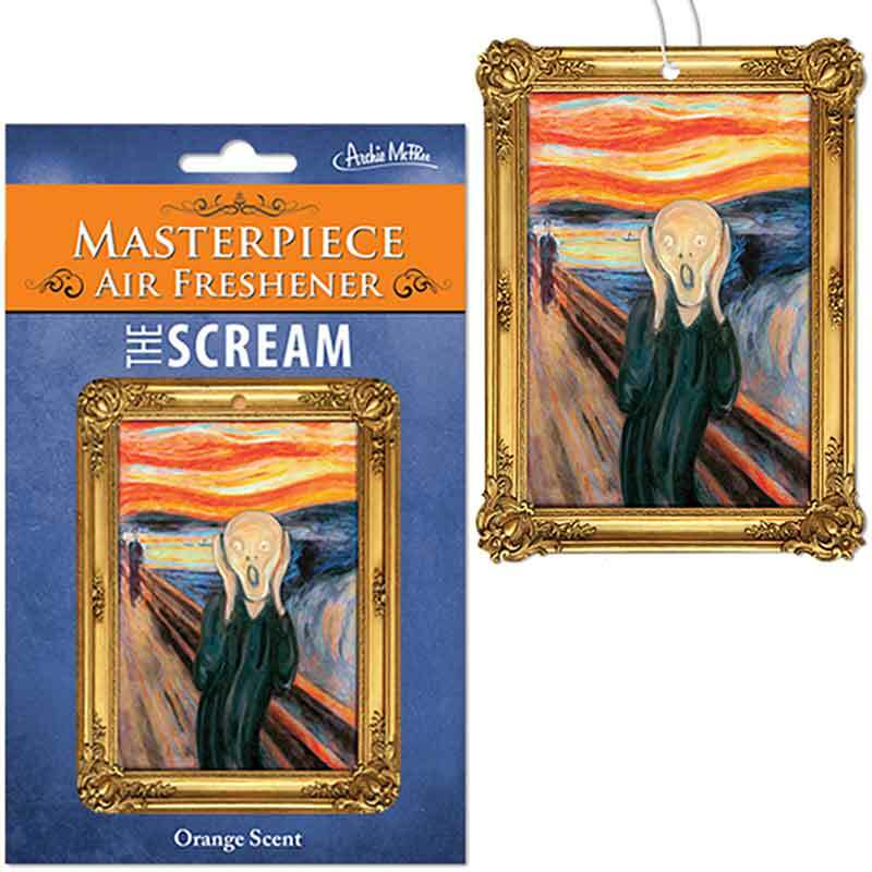 The Scream Air Freshener by Archie McPhee
