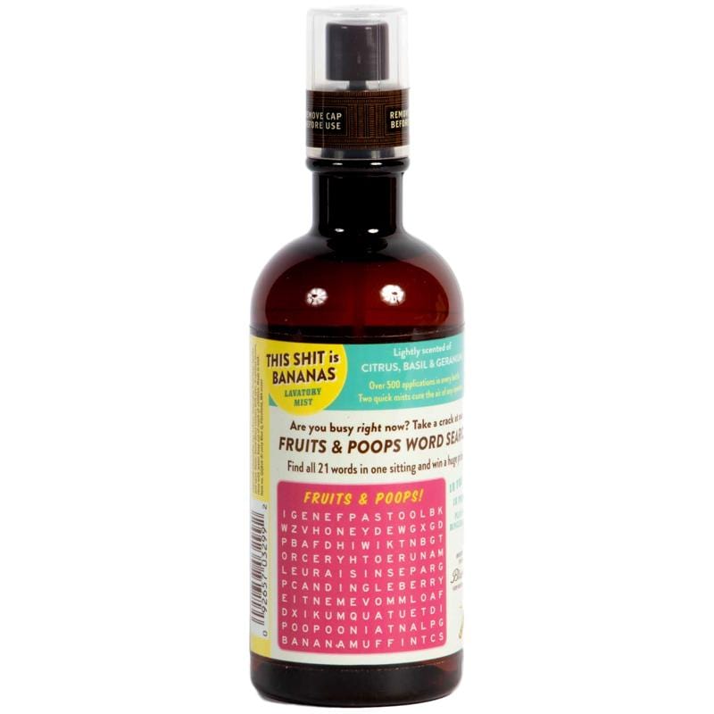 This Sh*t Is Bananas Lavatory Mist by Blue Q