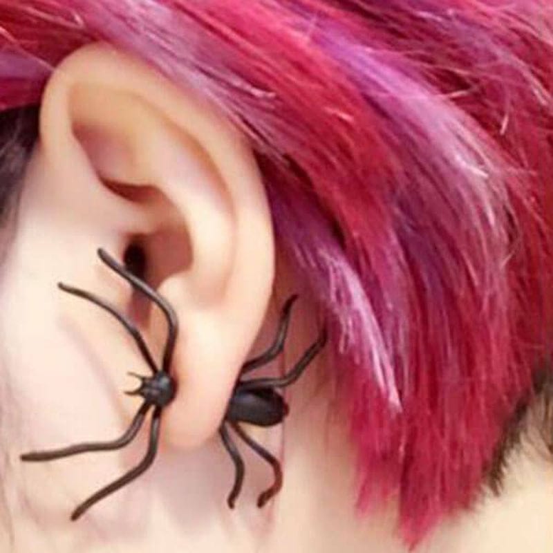 Through The Ear Terror-Antula Spider Earring by Perpetual Kid Exclusives