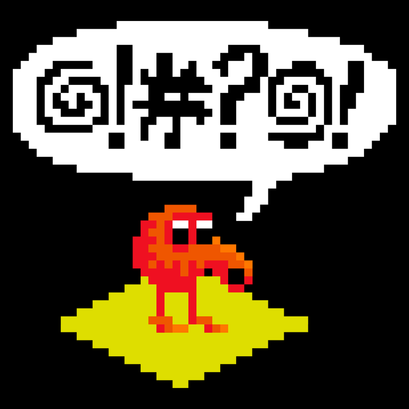 Tiny Arcade Q-bert Keychain by Super Impulse