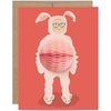 Ralphie Bunny Suit Pop-Up Christmas Story Card - Inklings Paperie