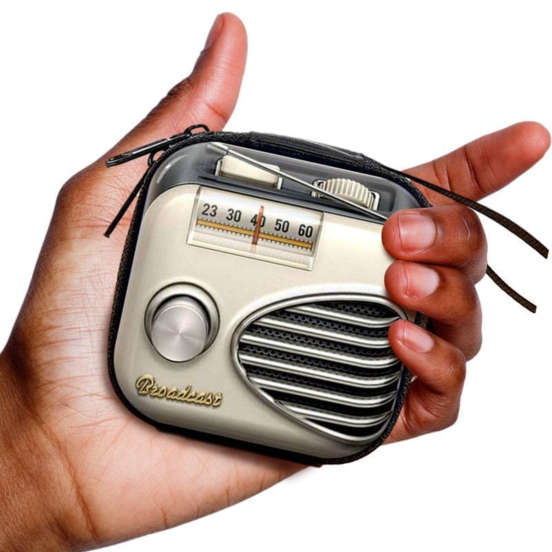 Retro Radio Headphone + Change Purse - Perpetual Kid Exclusives