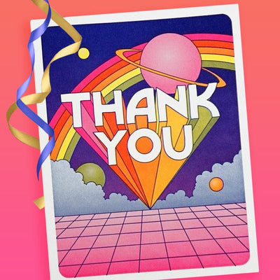 Thank You Universe Greeting Card