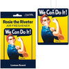 Rosie the Riveter Air Freshener - Archie McPhee