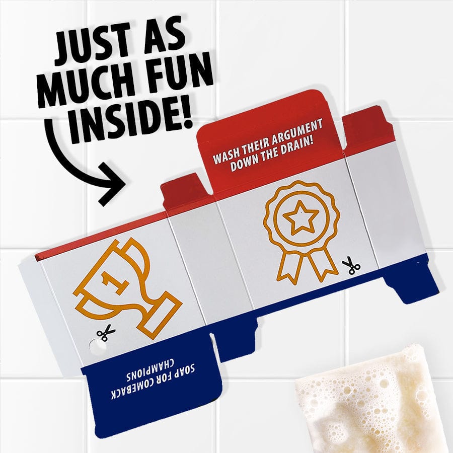 90% Winning Fake Arguments in the Shower Meme Soap - Perpetual Kid