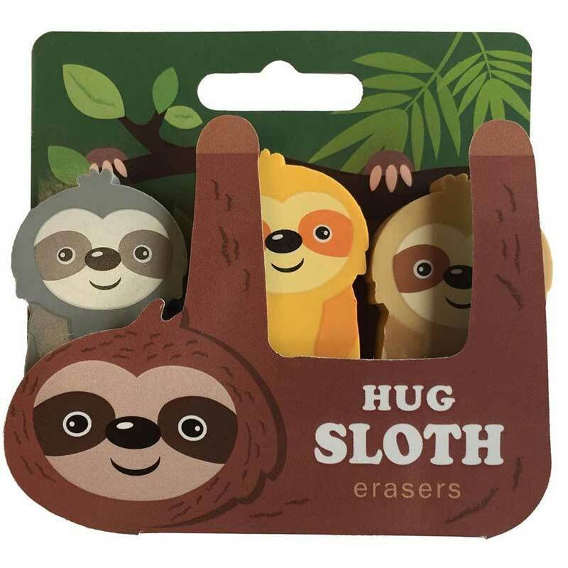 Sloth Eraser Set - Streamline