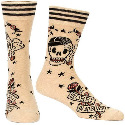 Sorry In Advance Men's Socks - Blue Q