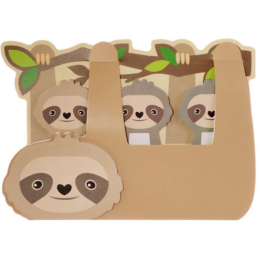 Sticky Sweet Sloth Memo Tabs Note Set - Streamline