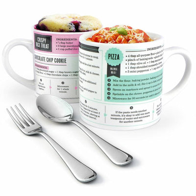 Sweet And Salty Grub Mugs - Fred & Friends