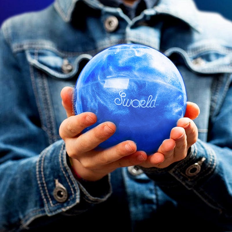 Sworld Earth - Blue Rheoscopic Ball - Copernicus Toys