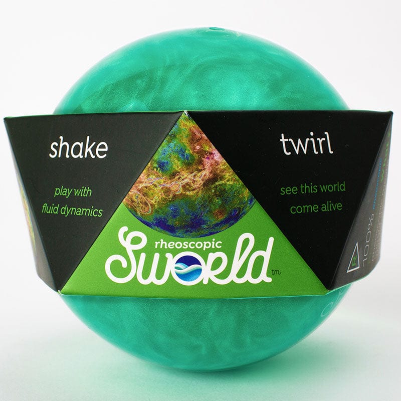 Sworld Venus - Green Rheoscopic Ball by Copernicus Toys