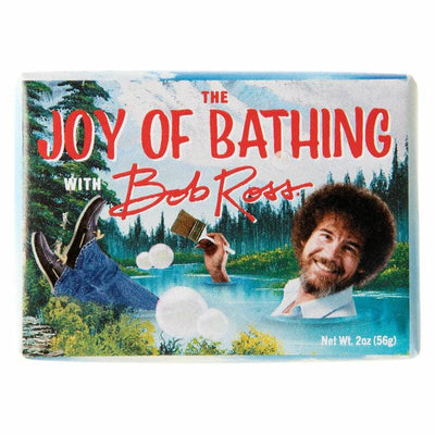 The Joy of Bathing with Bob Ross Soap - Unemployed Philosophers Guild