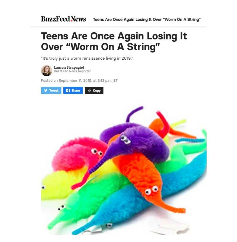 The Original Squirmles by Nowstalgic Toys