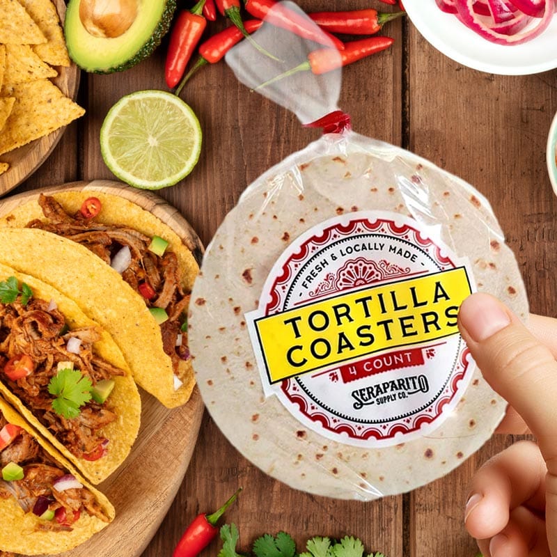 Tortilla Coasters Seraparito Supply