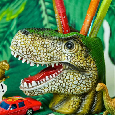 Tyrannosaurus Rex Pen Holder - Dinosaur Office Supplies