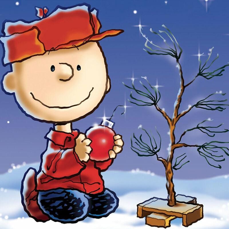 A Charlie Brown Christmas Wooden Mini Collectible Set - Unique Gift by Running Press