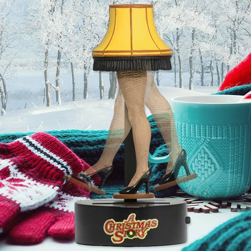 A Christmas Story Leg Lamp Solar Body Knocker - Unique Gift by NECA