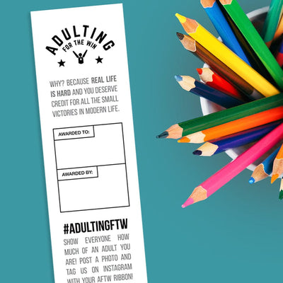 Adulted Really Really Good Award Ribbon - Unique Gift by AdultingFTW