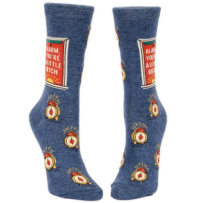 Alarm, You're a Little Bitch Socks - Unique Gift by Blue Q