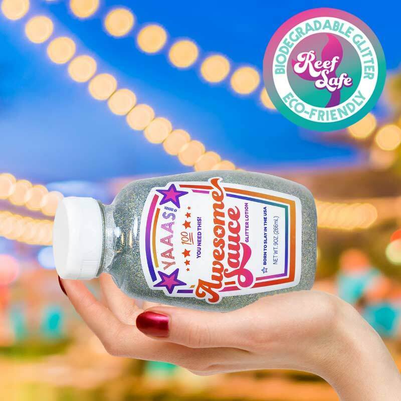 Awesome Sauce Holographic Glitter Lotion - Unique Gift by Sunshine & Glitter