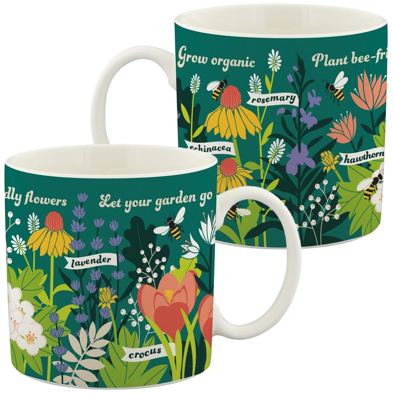 Bee A Friend Mug - Unique Gift by Ginger Fox