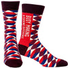 Busy Making A F*cking Difference Men's Socks - Unique Gift by Blue Q