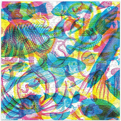 Carnovsky Ocean Jigsaw Puzzle - Unique Gift by Ginger Fox