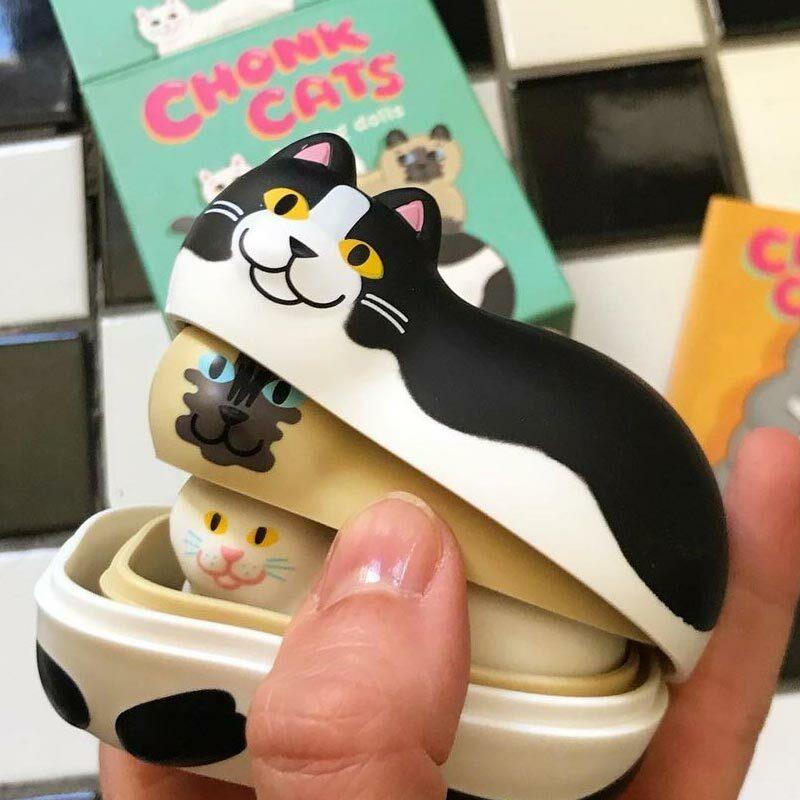 Cat nesting dolls sales