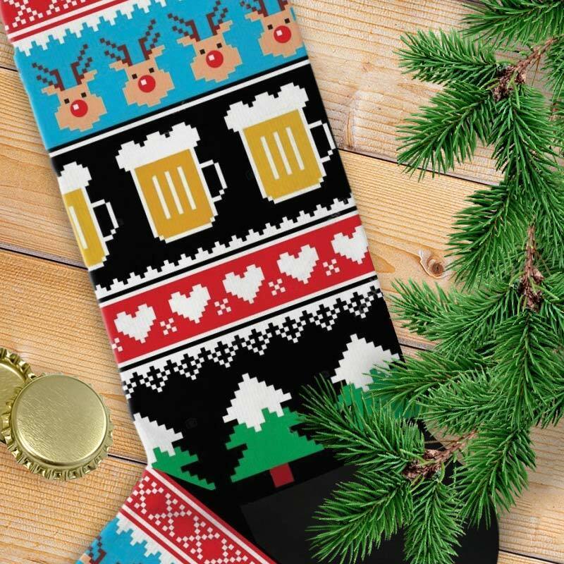 Christmas Beer Women's Socks - Unique Gift by Exclusive