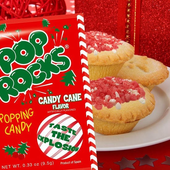 Christmas Candy Cane Pop Rocks - Unique Gift by Nassau Candy