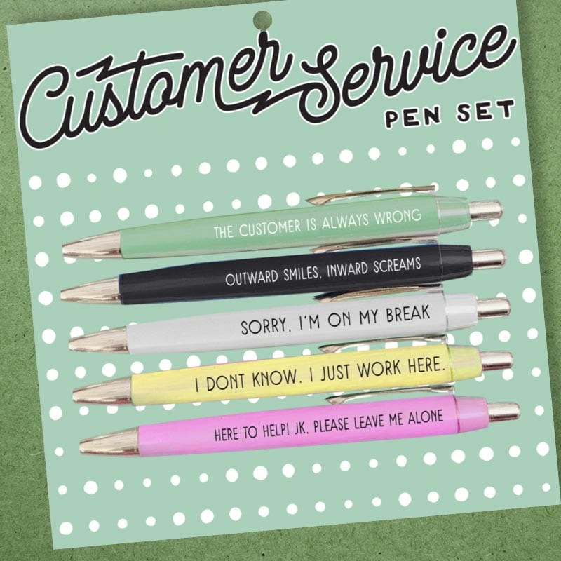 Customer Service Pen Set - Fun Club – FRIVVY