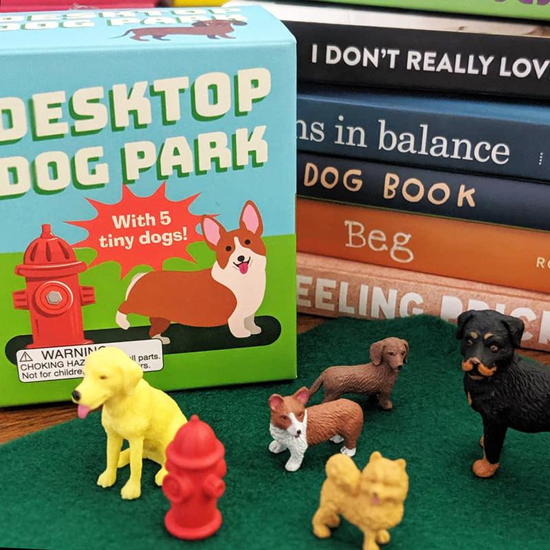 Desktop Dog Park Mini Kit - Unique Gift by Running Press