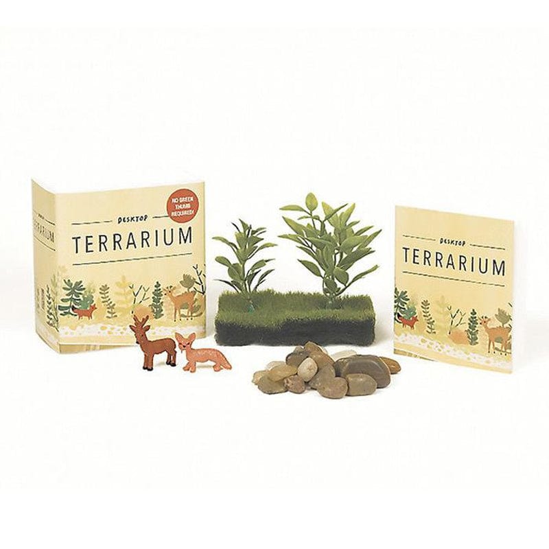 Desktop Terrarium Kit - Unique Gift by Running Press