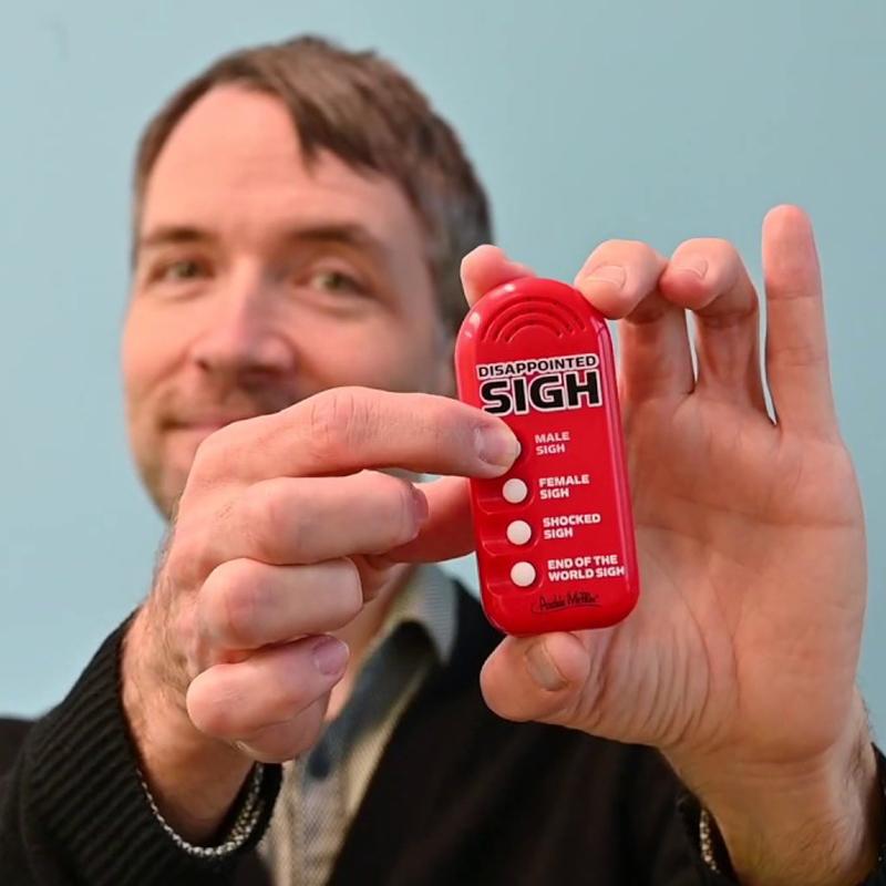 Disappointed Sigh Sound Machine - Unique Gift by Archie McPhee