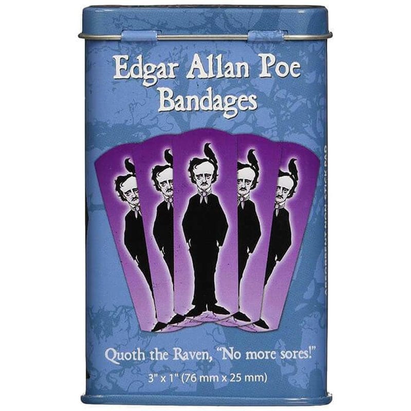 Edgar Allan Poe Bandages - Unique Gift by Archie McPhee