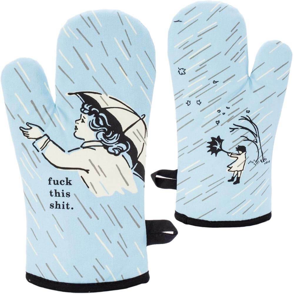 F*ck This Sh*t Oven Mitt - Unique Gift by Blue Q