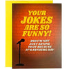 Funny Dad Jokes Father's Day Card - Unique Gift by Rhino Parade