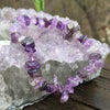 Genuine Amethyst Calming Crystal Bracelet - Unique Gift by Exclusive