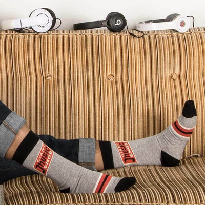 Giant Music Snob Men's Socks - Unique Gift by Blue Q