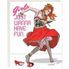 Girls Just Wanna Have Fun Happy Birthday Card - Unique Gift by The Found