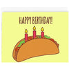 Happy Birthday Taco Card - Unique Gift by Tiny Bee Cards