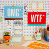 Honest Acronyms File Folders - Unique Gift by Knock Knock