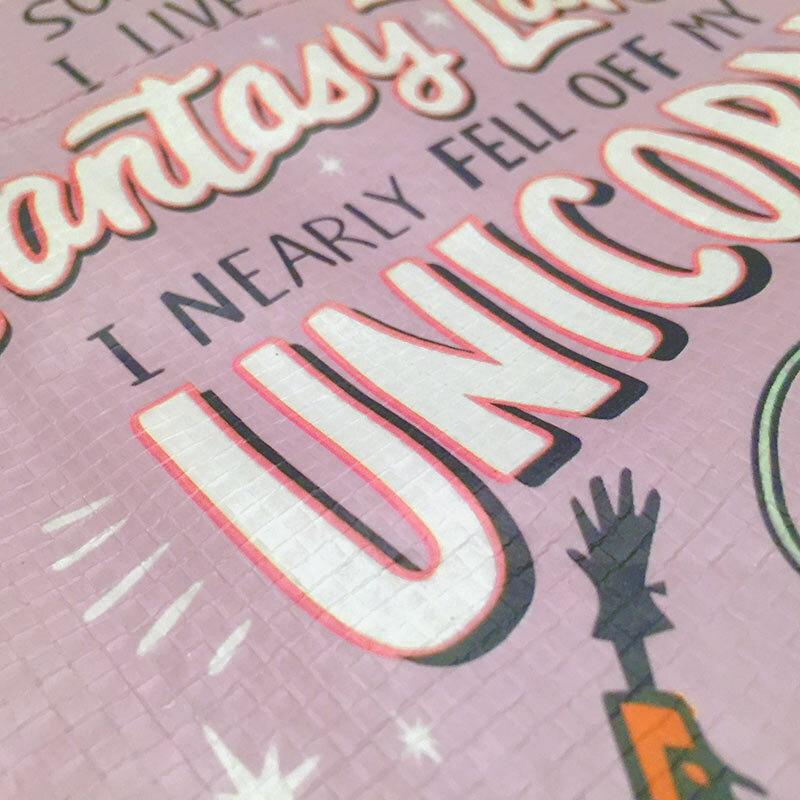 I Nearly Fell Off My Unicorn Fantasy Land Tote Bag - Unique Gift by Primitives by Kathy