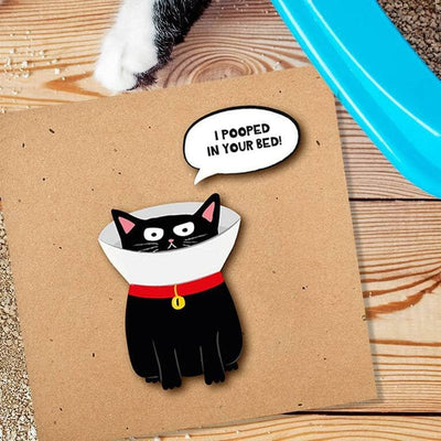 I Pooped In Your Bed Greeting Card - Unique Gift by Tache