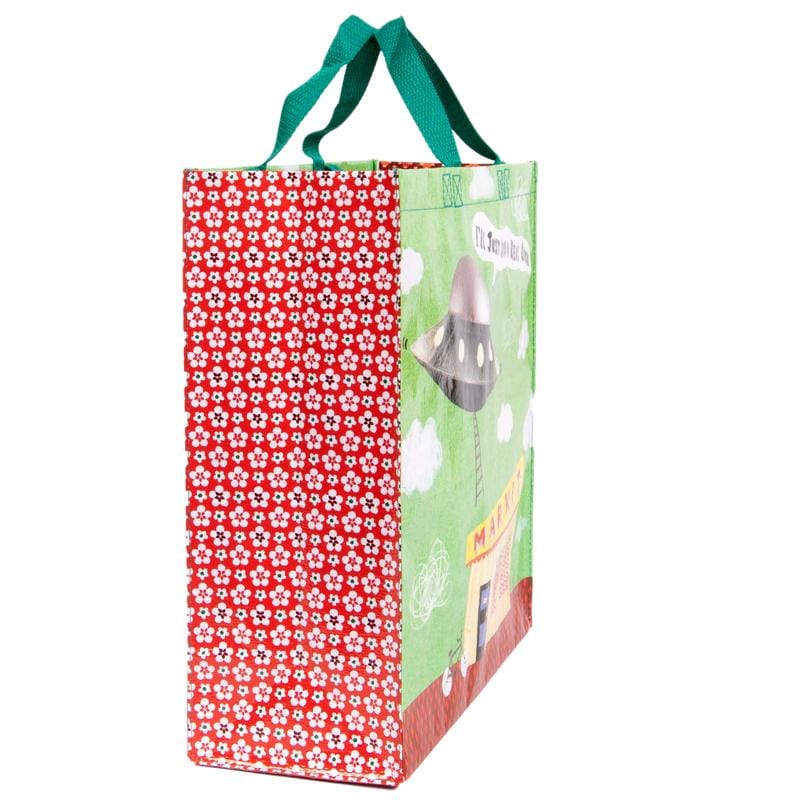 I'll Just Run In Real Quick UFO Shopper - Unique Gift by Blue Q
