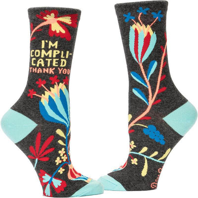 I'm Complicated Thank You Socks - Unique Gift by Blue Q