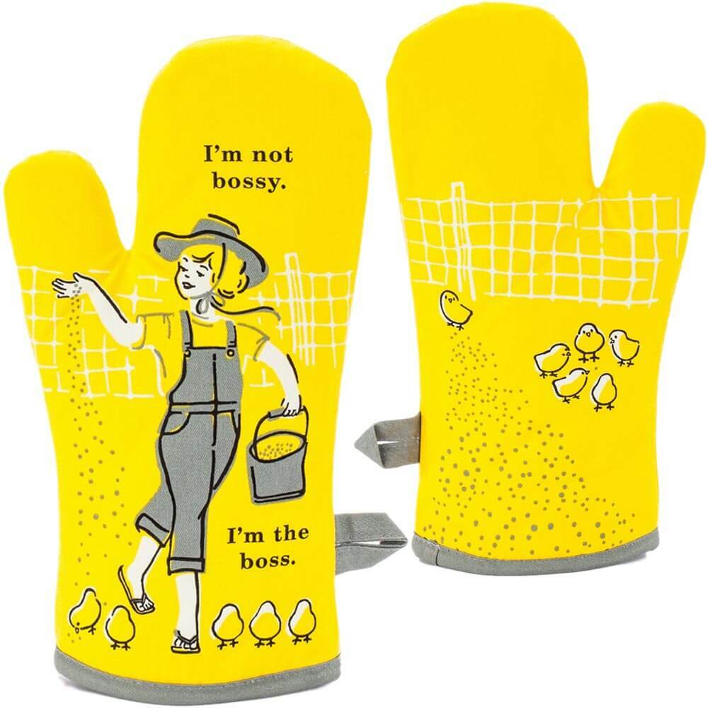 I'm Not Bossy, I'm The Boss Oven Mitt - Unique Gift by Blue Q