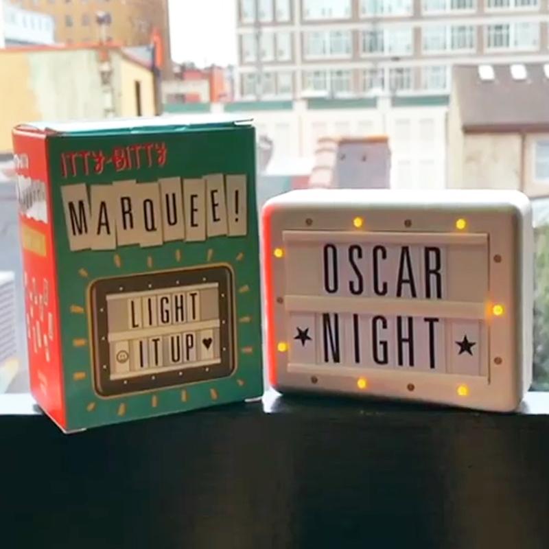 Itty-Bitty Marquee - Unique Gift by Running Press